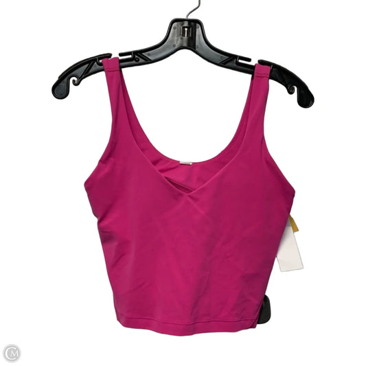Athletic Tank Top By Lululemon In Pink, Size: S