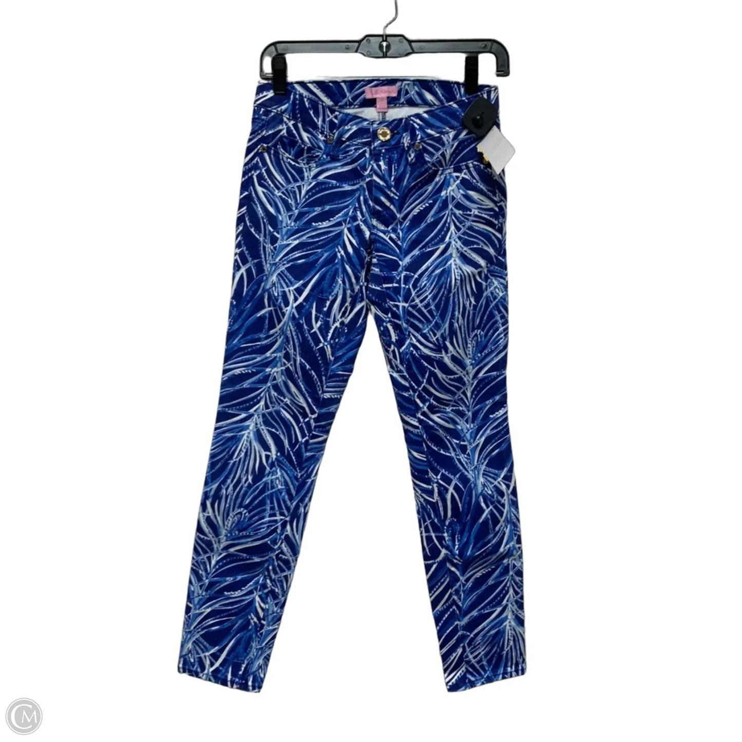 Jeans Designer By Lilly Pulitzer In Blue, Size: 0