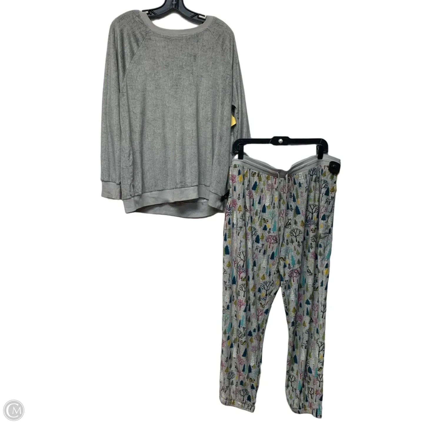 Lounge Set Pants By Secret Treasures In Grey, Size: Xl