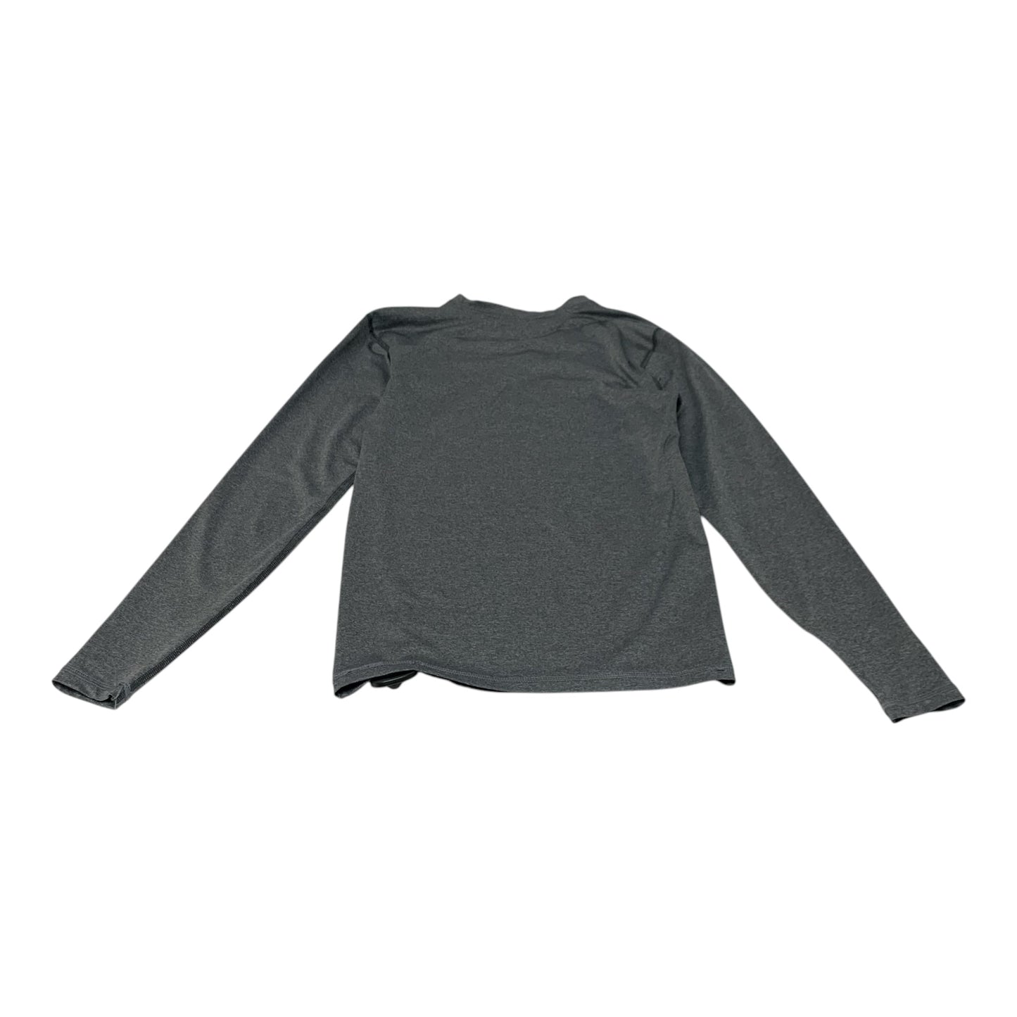 Athletic Top Long Sleeve Crewneck By Champion In Grey, Size: S