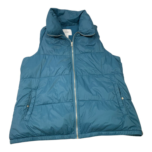 Vest Puffer & Quilted By Old Navy In Blue, Size: L