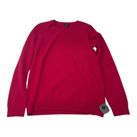 Sweater Cashmere By Talbots In Hot Pink, Size: M