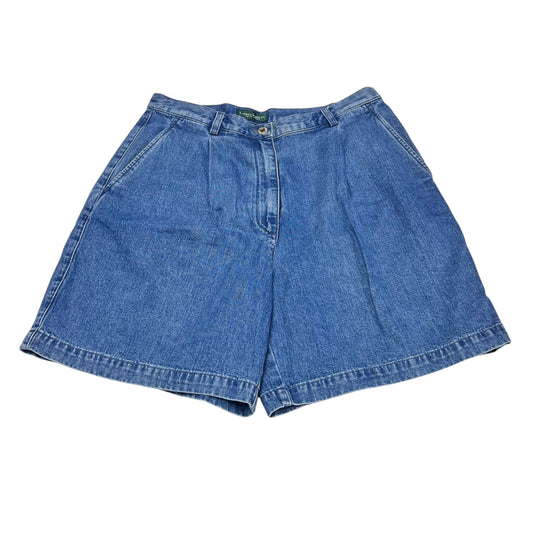 Shorts By Ralph Lauren In Blue Denim, Size: 10