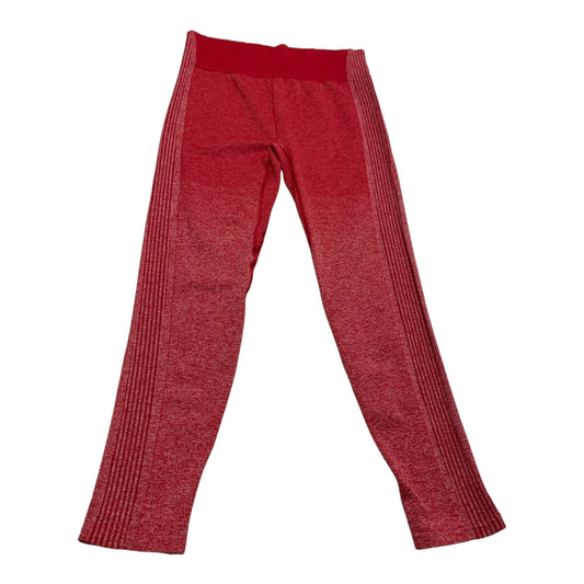 Athletic Leggings By Fabletics In Red, Size: Xl