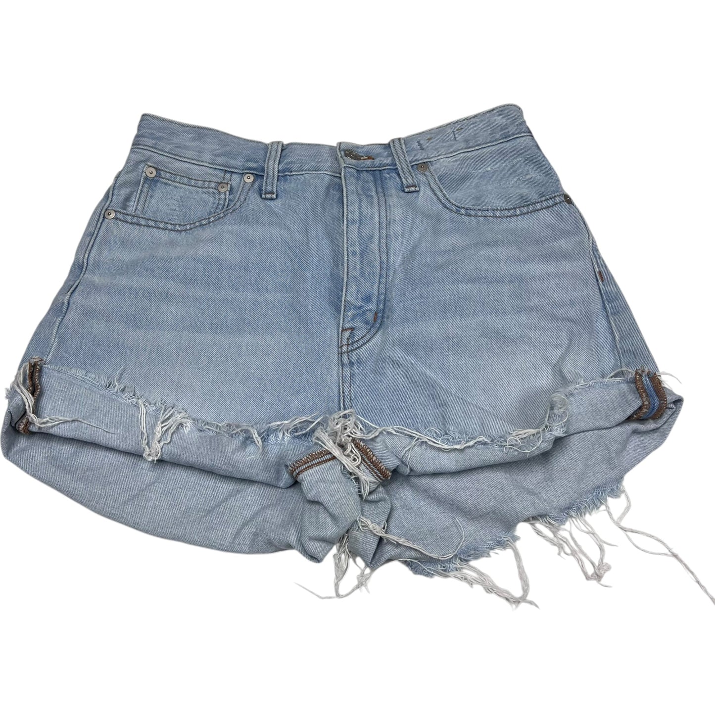 Shorts By Madewell In Blue Denim, Size: 4