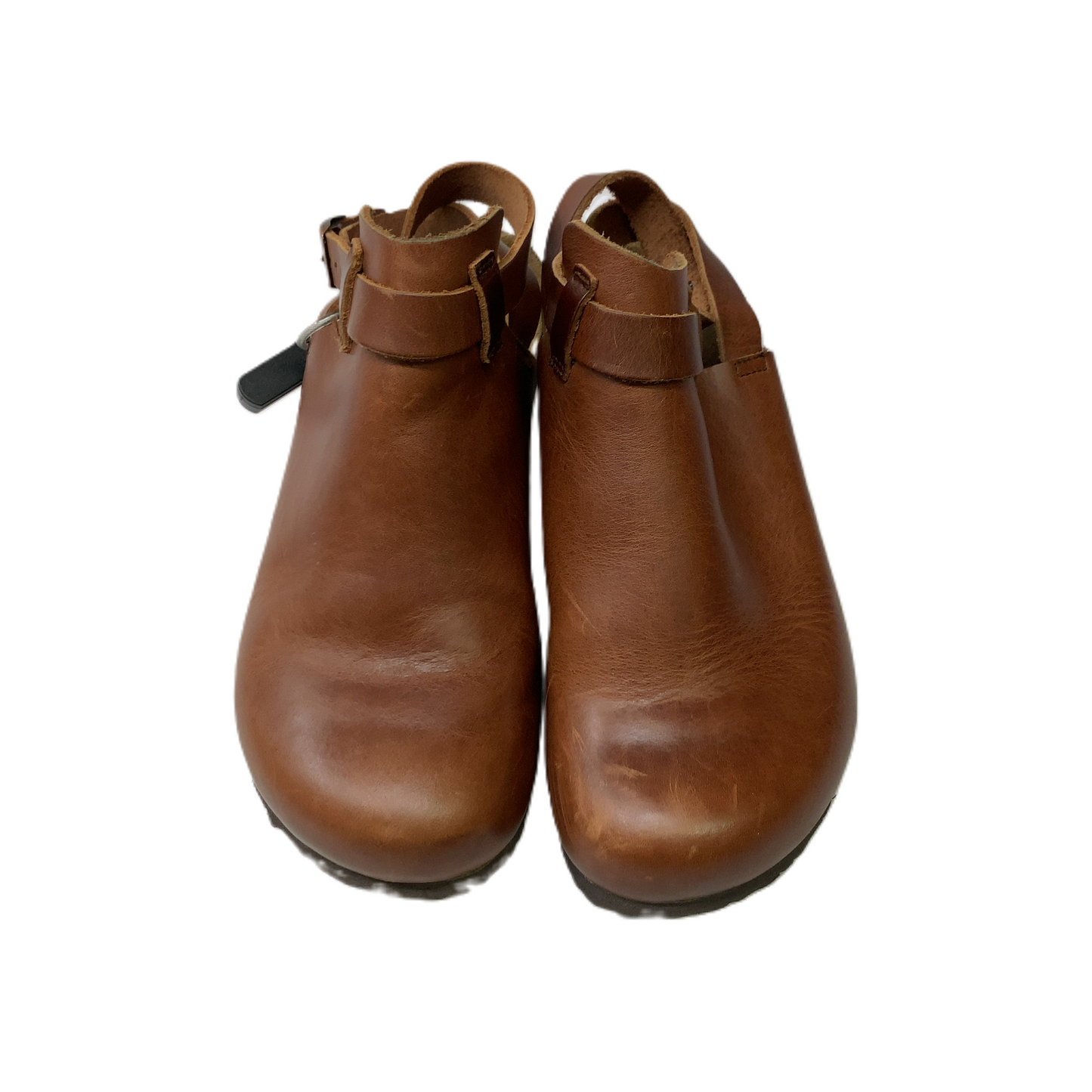 Brown  Shoes Heels Wedge By Birkenstock  Size: 6.5