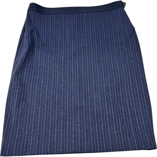 Skirt Mini & Short By Ann Taylor In Blue, Size: M