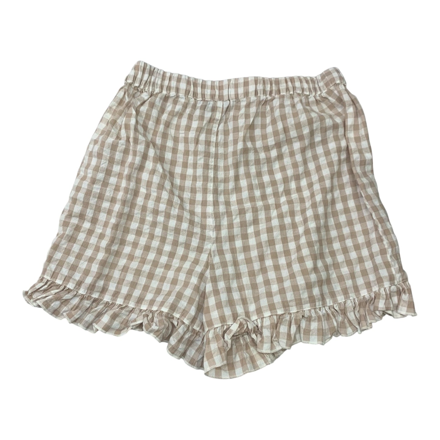 Shorts By Nasty Gal In Tan & White, Size: 0