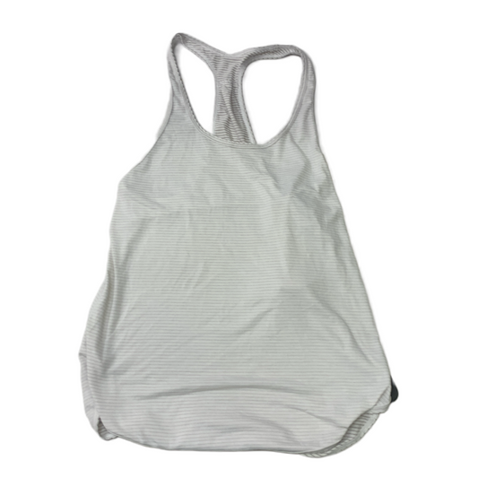 White  Athletic Tank Top By Lululemon  Size: S