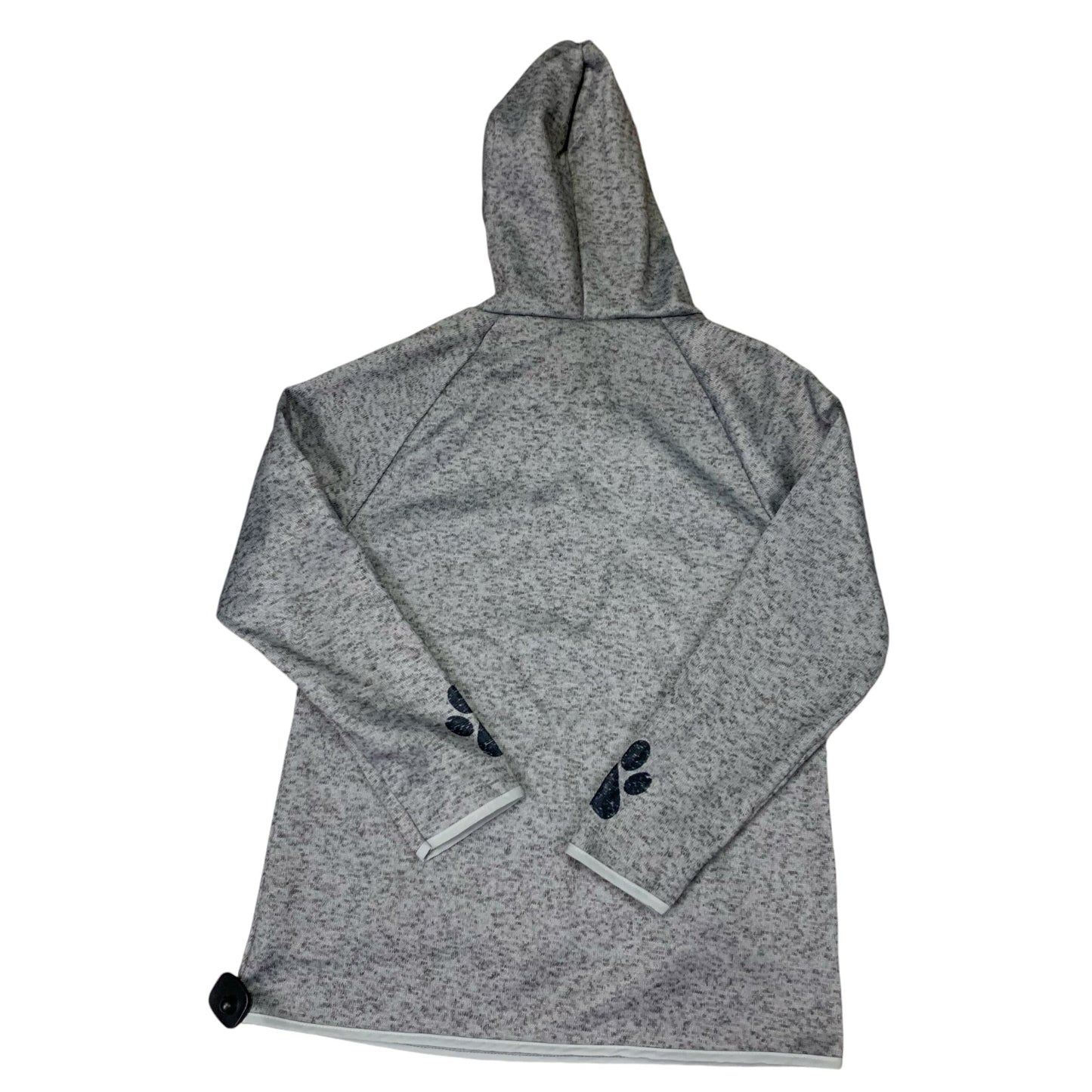 Sweatshirt Hoodie By Clothes Mentor In Grey, Size: 2x