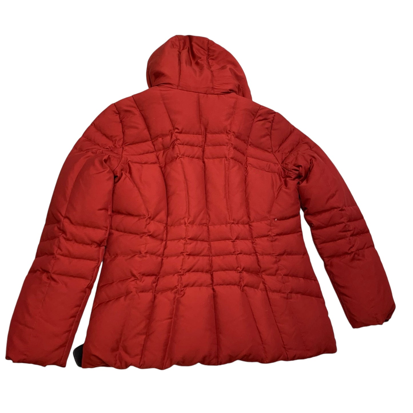 Coat Puffer & Quilted By Calvin Klein In Red, Size: S