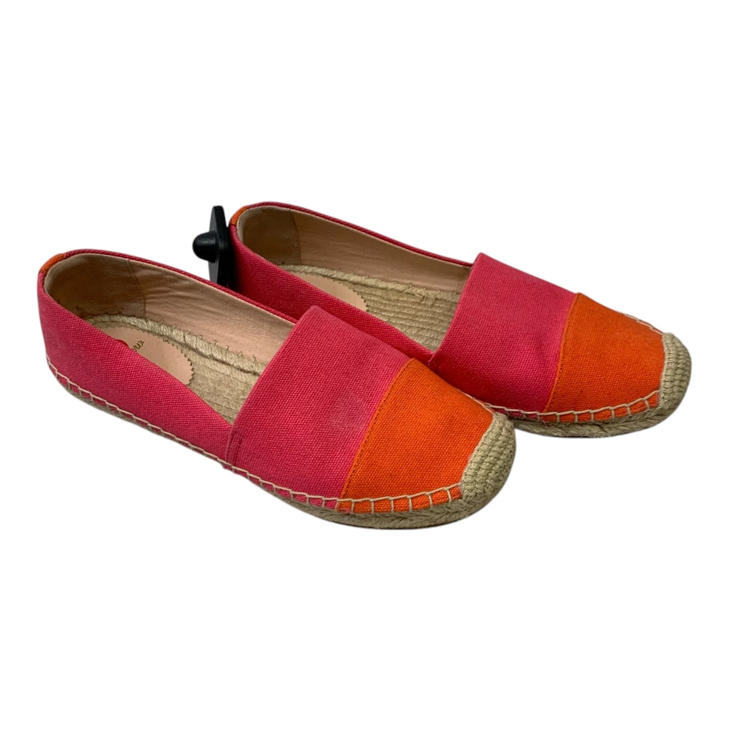 Shoes Flats By J. Crew In Orange & Pink, Size: 6.5