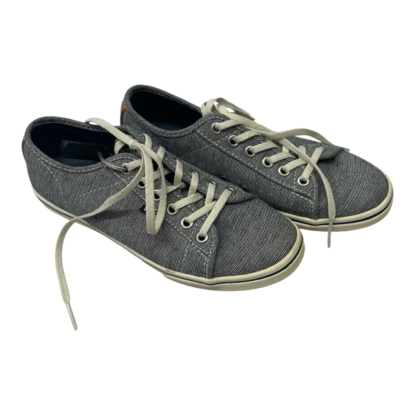 Shoes Sneakers By Vans In Blue, Size: 6