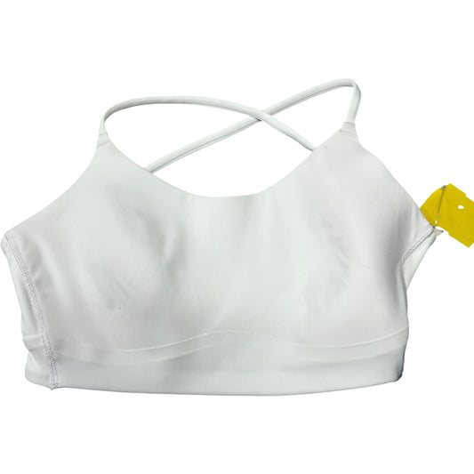 Athletic Bra By Calia In White, Size: S