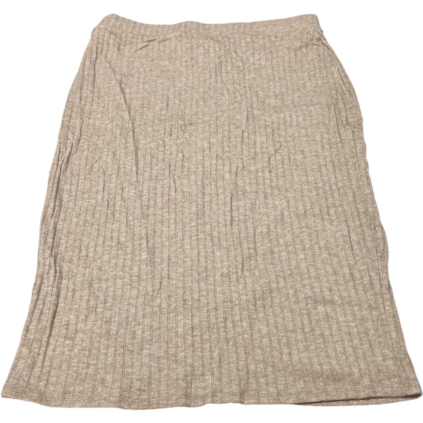 Skirt Midi By Investments In Brown, Size: M