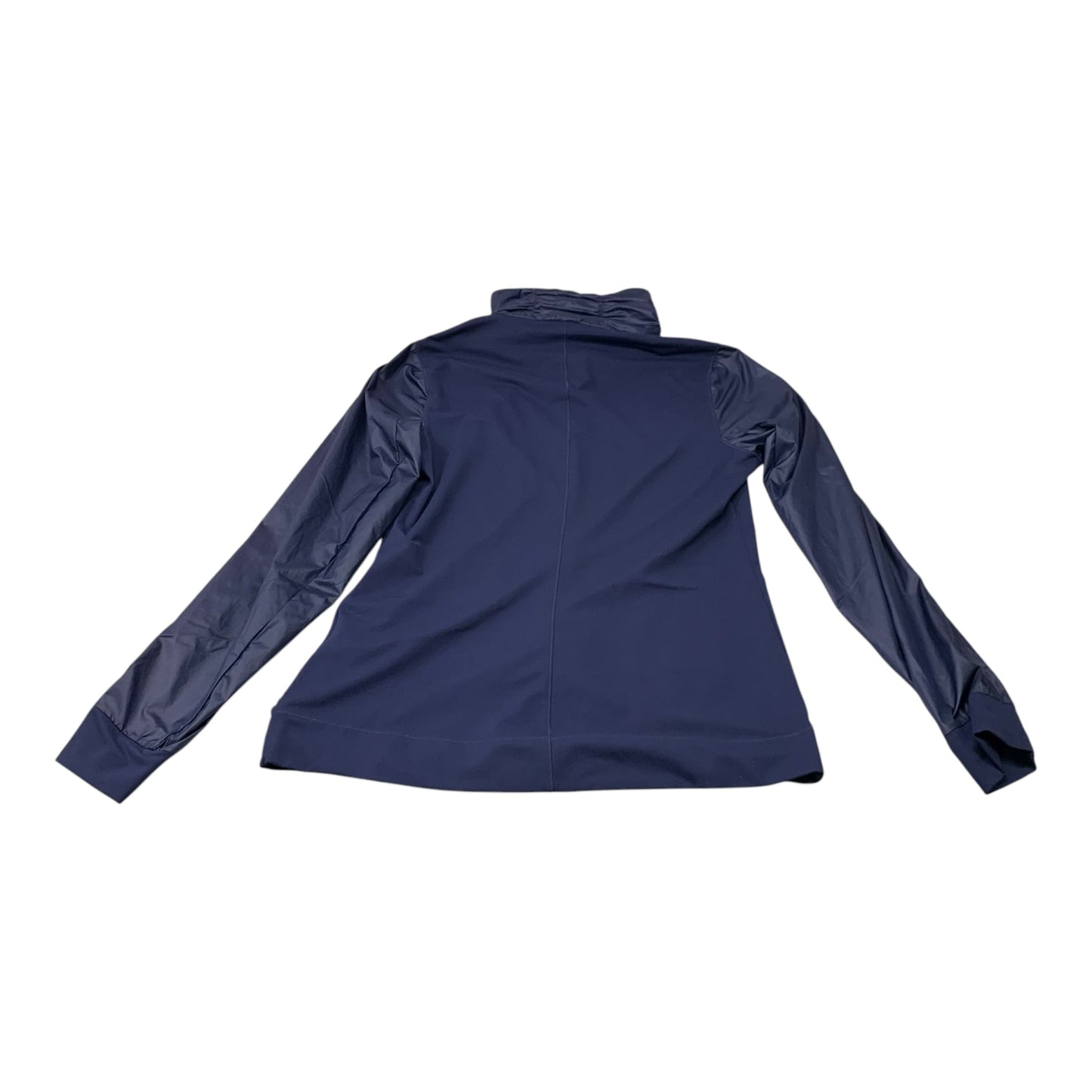 Athletic Jacket By Under Armour In Navy, Size: M