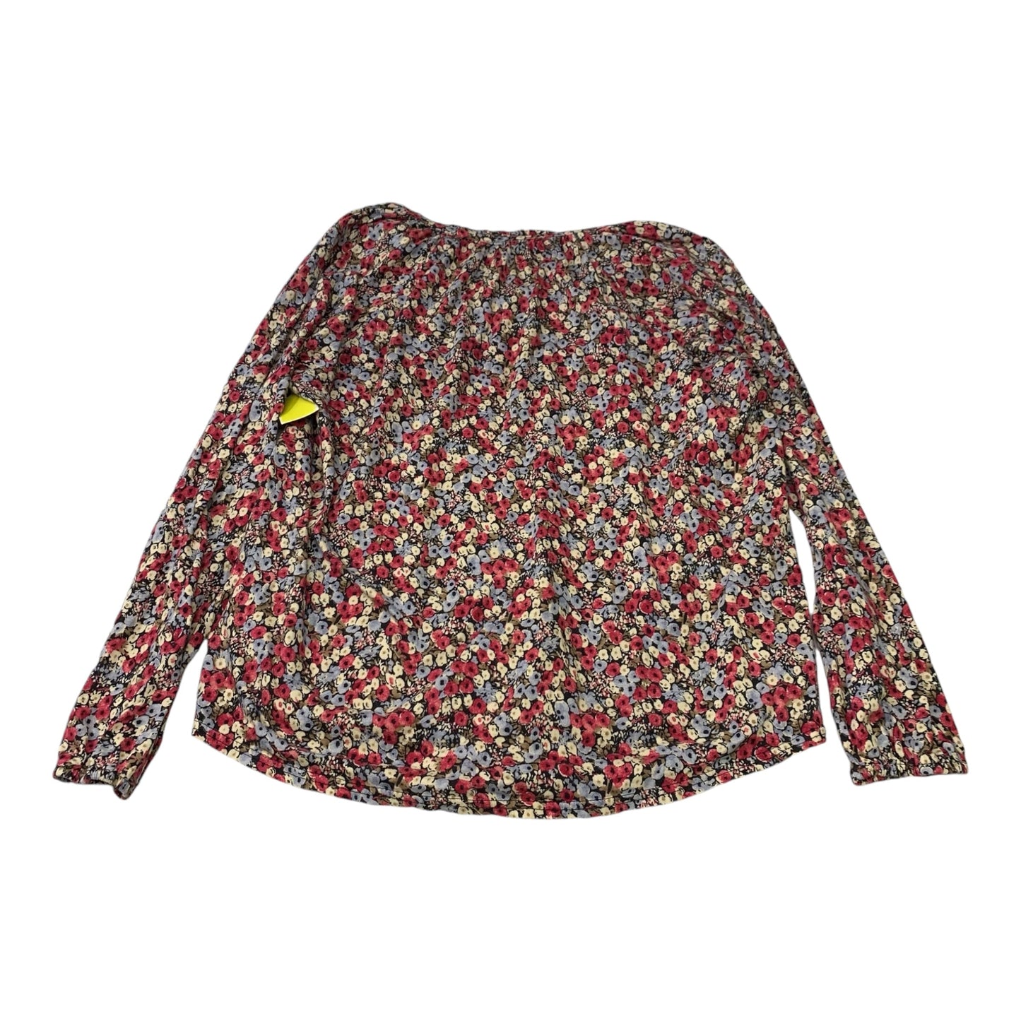 Top Long Sleeve By Chaps In Floral Print, Size: S