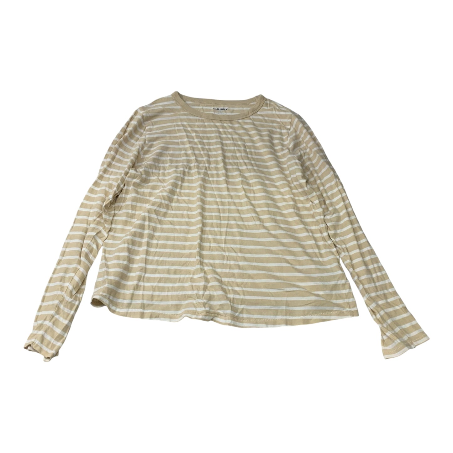 Top Long Sleeve By Old Navy In Striped Pattern, Size: M