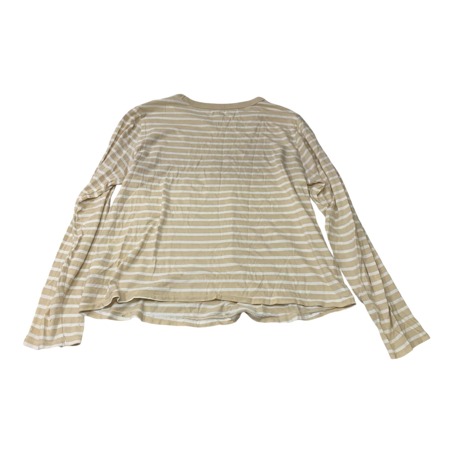 Top Long Sleeve By Old Navy In Striped Pattern, Size: M