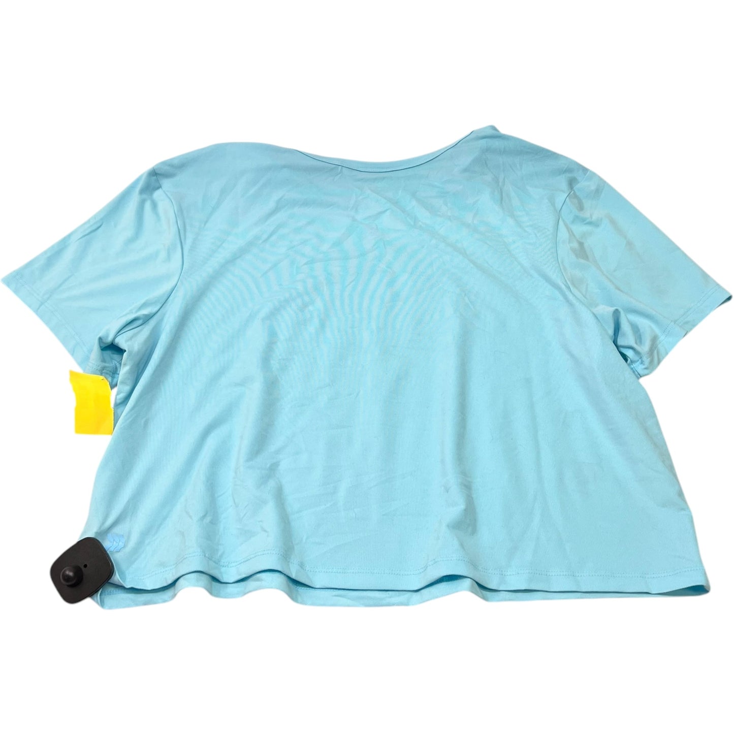 Athletic Top Short Sleeve By All In Motion In Aqua, Size: M