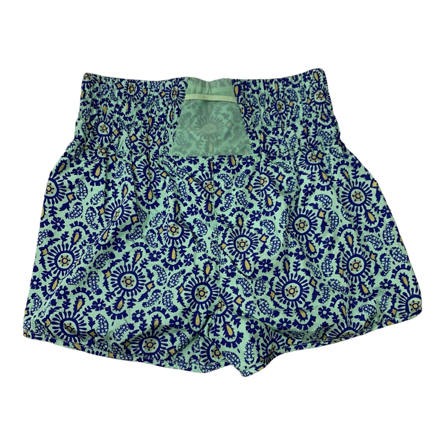 Athletic Shorts By Free People In Blue & Green, Size: L