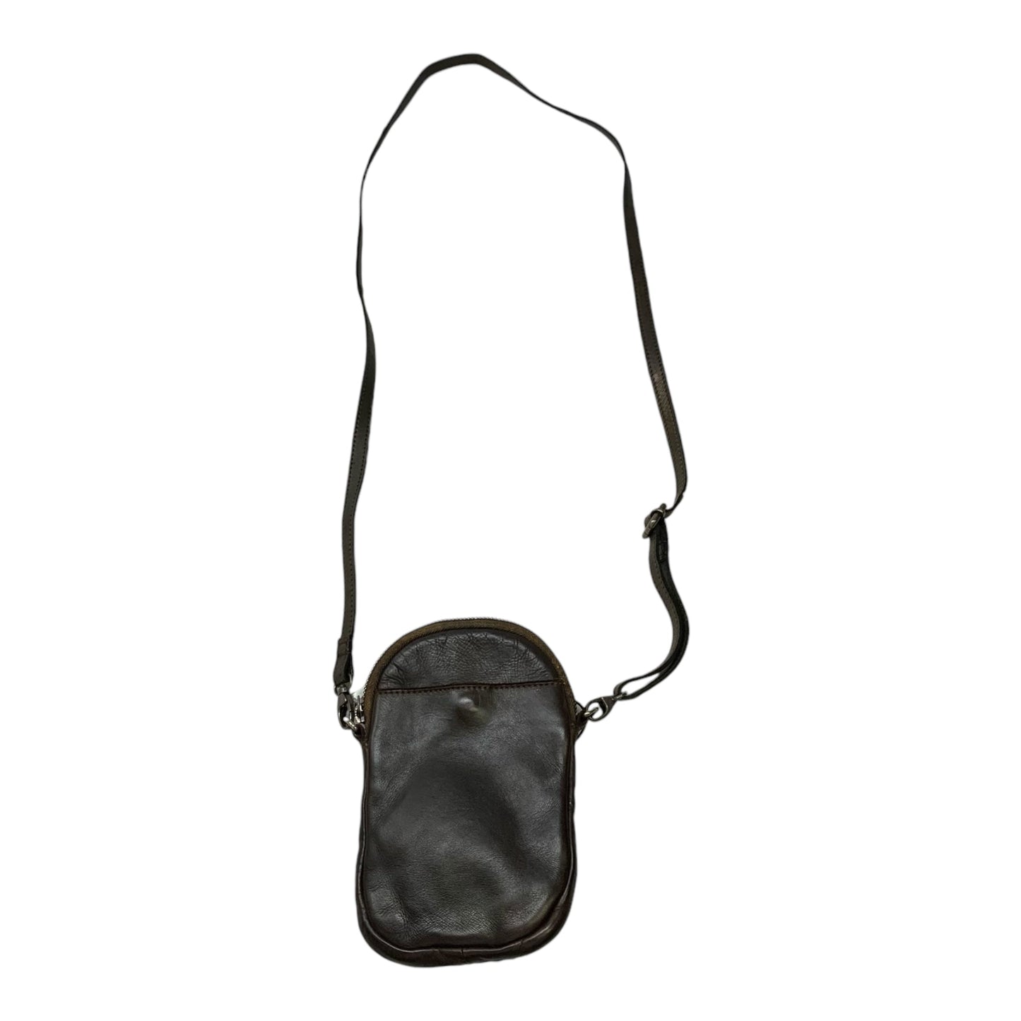 Crossbody Leather By Vilenca, Size: Small