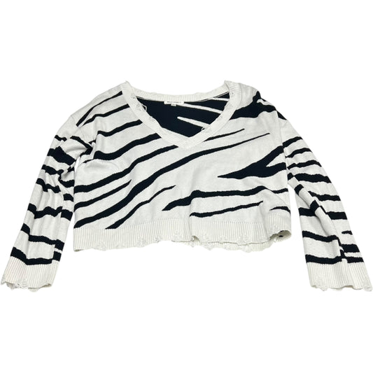 Top Long Sleeve By Clothes Mentor In Striped Pattern, Size: L