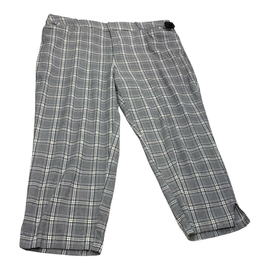 Pants Other By Ava & Viv In Grey & White, Size: 20