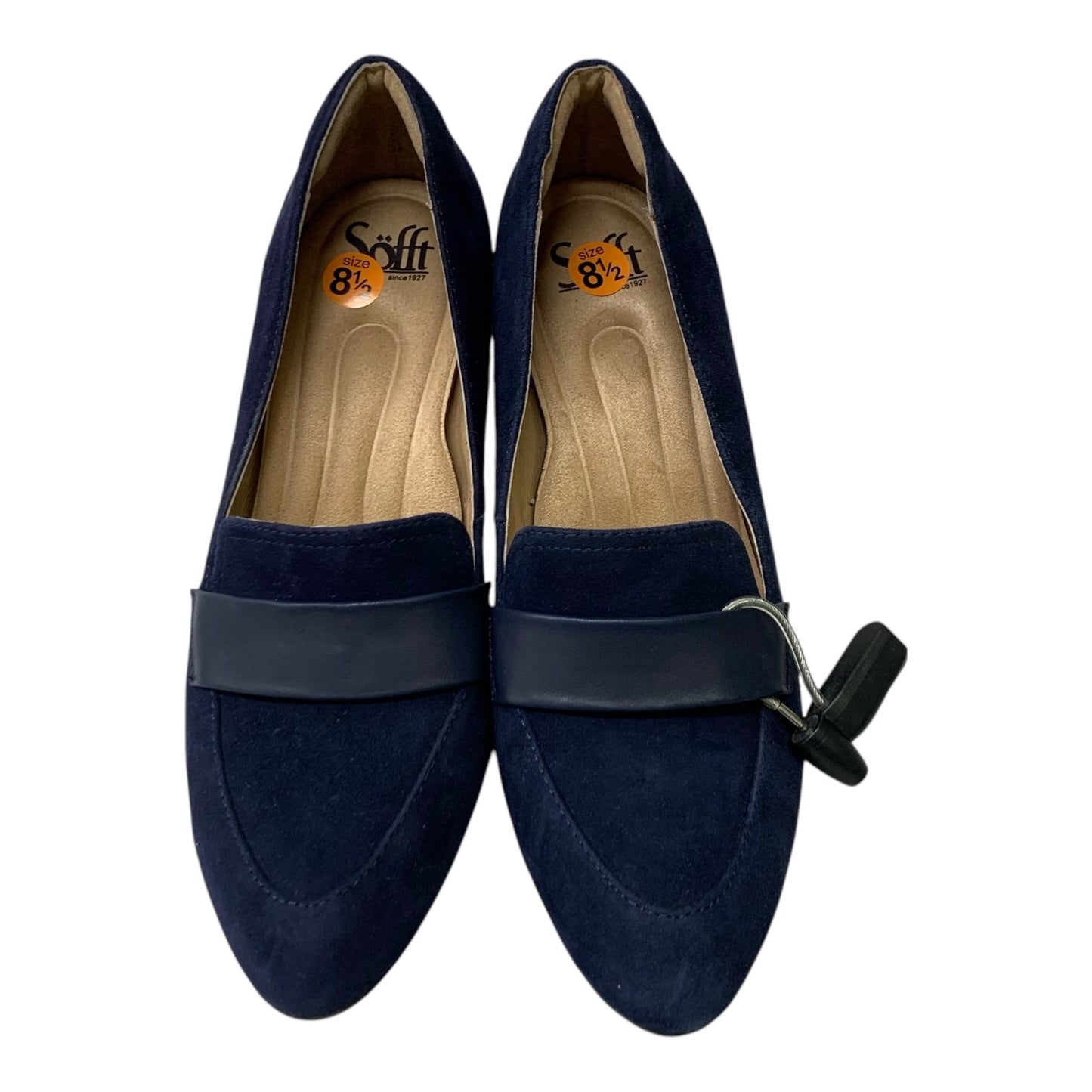 Shoes Heels Block By Sofft In Navy, Size: 8.5