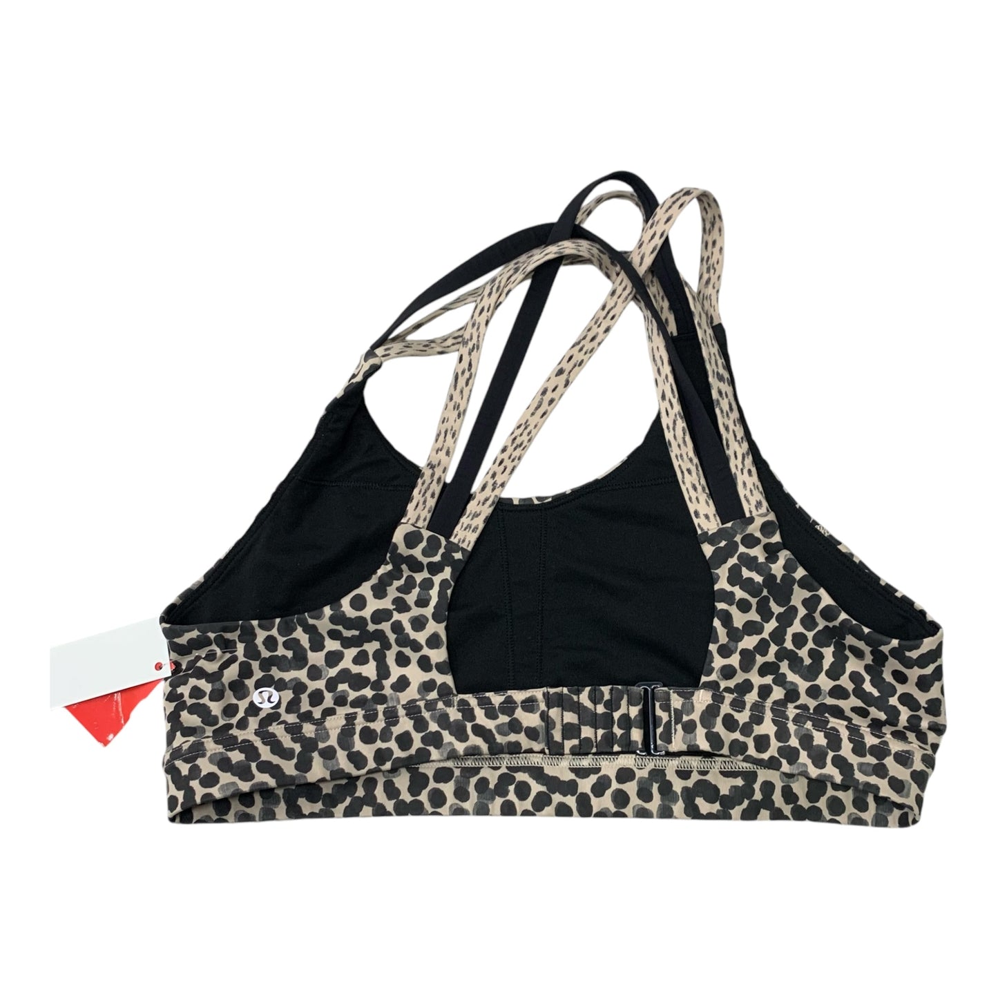 Athletic Bra By Lululemon In Animal Print, Size: L