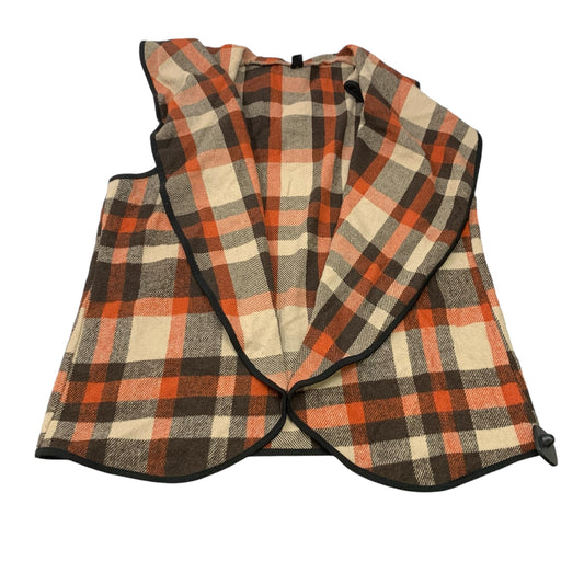 Vest Other By Shein In Brown & Orange, Size: 2x