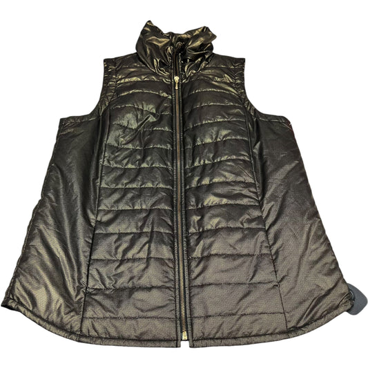 Vest Puffer & Quilted By Chicos In Gold, Size: M