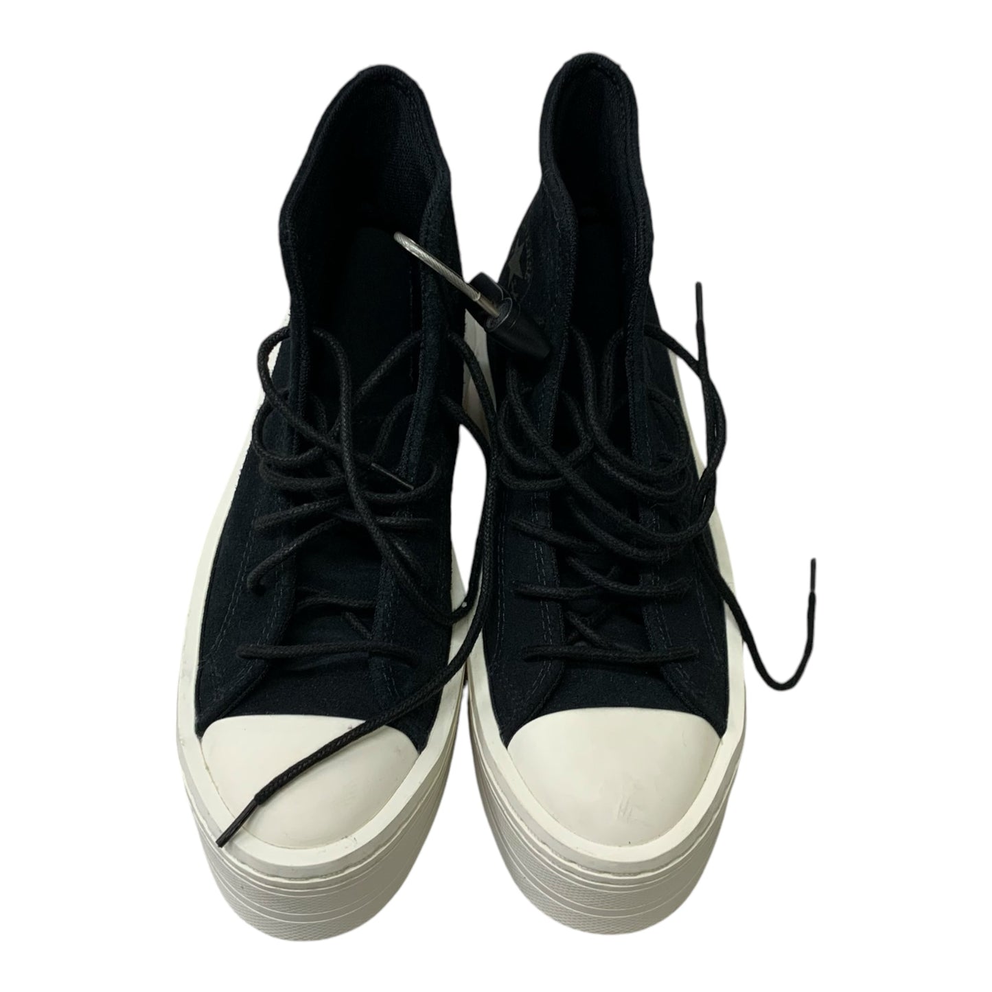 Shoes Sneakers Platform By Converse In Black & White, Size: 6