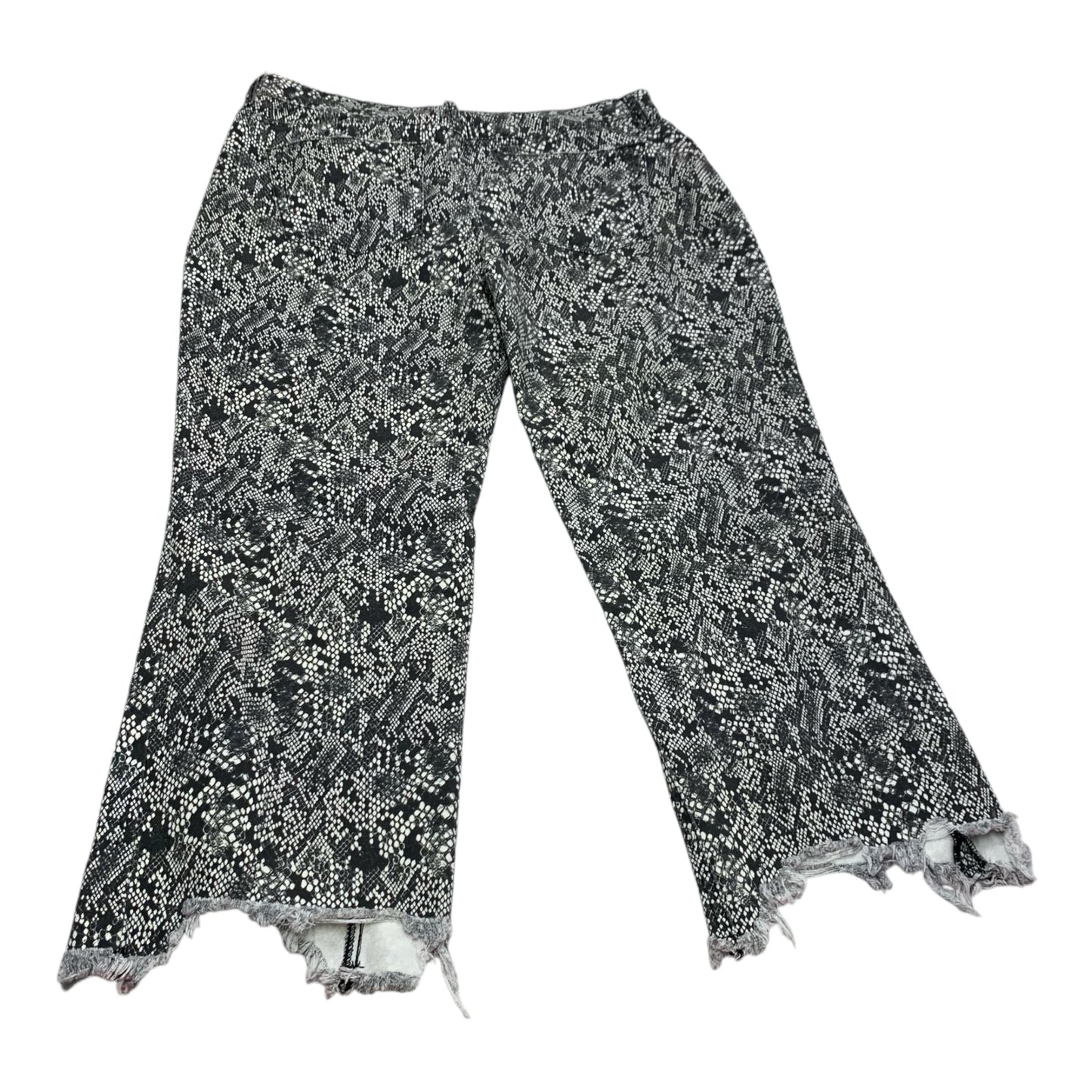 Jeans Cropped By We The Free In Snakeskin Print, Size: 14