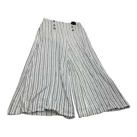 Pants Wide Leg By Free People In Striped Pattern, Size: S