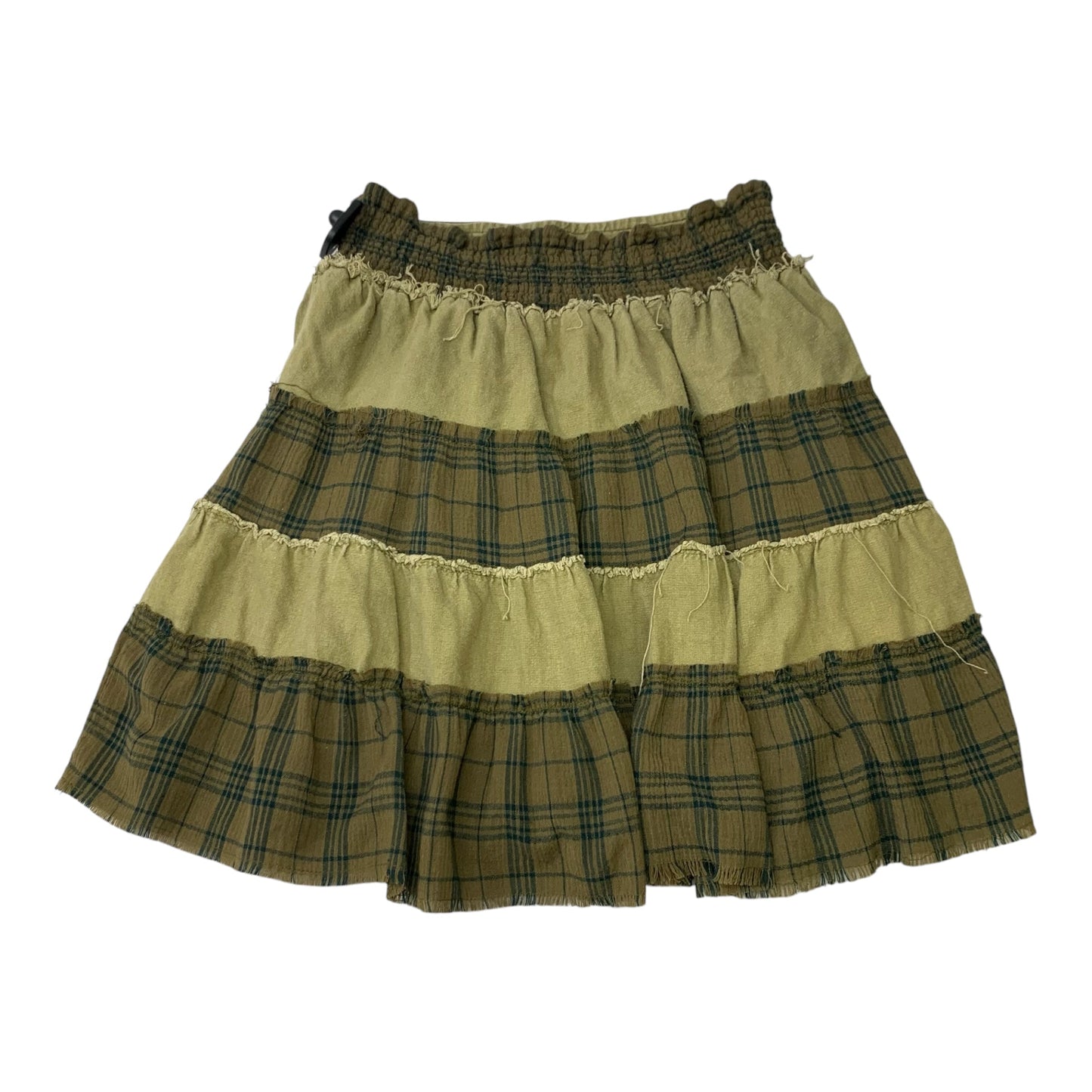 Skirt Mini & Short By Free People In Green, Size: S