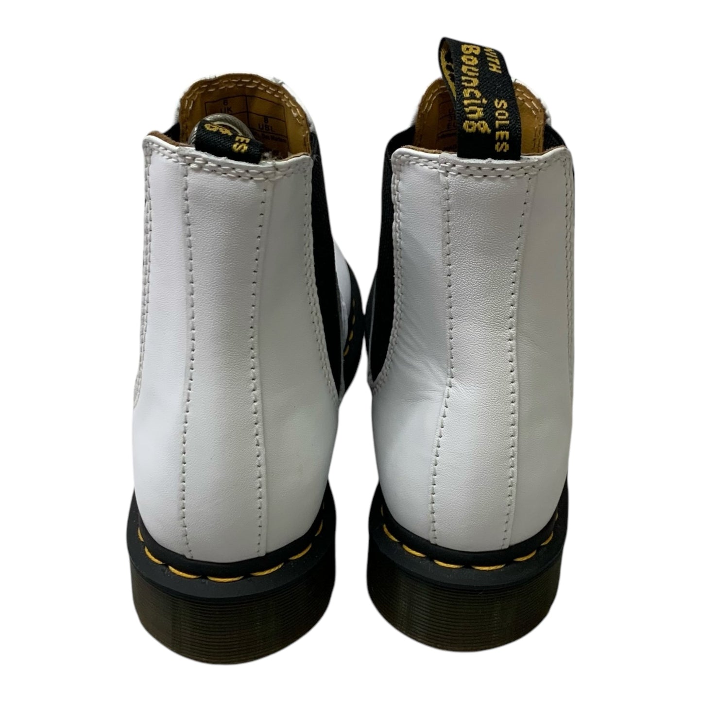 Boots Combat By Dr Martens In White, Size: 8