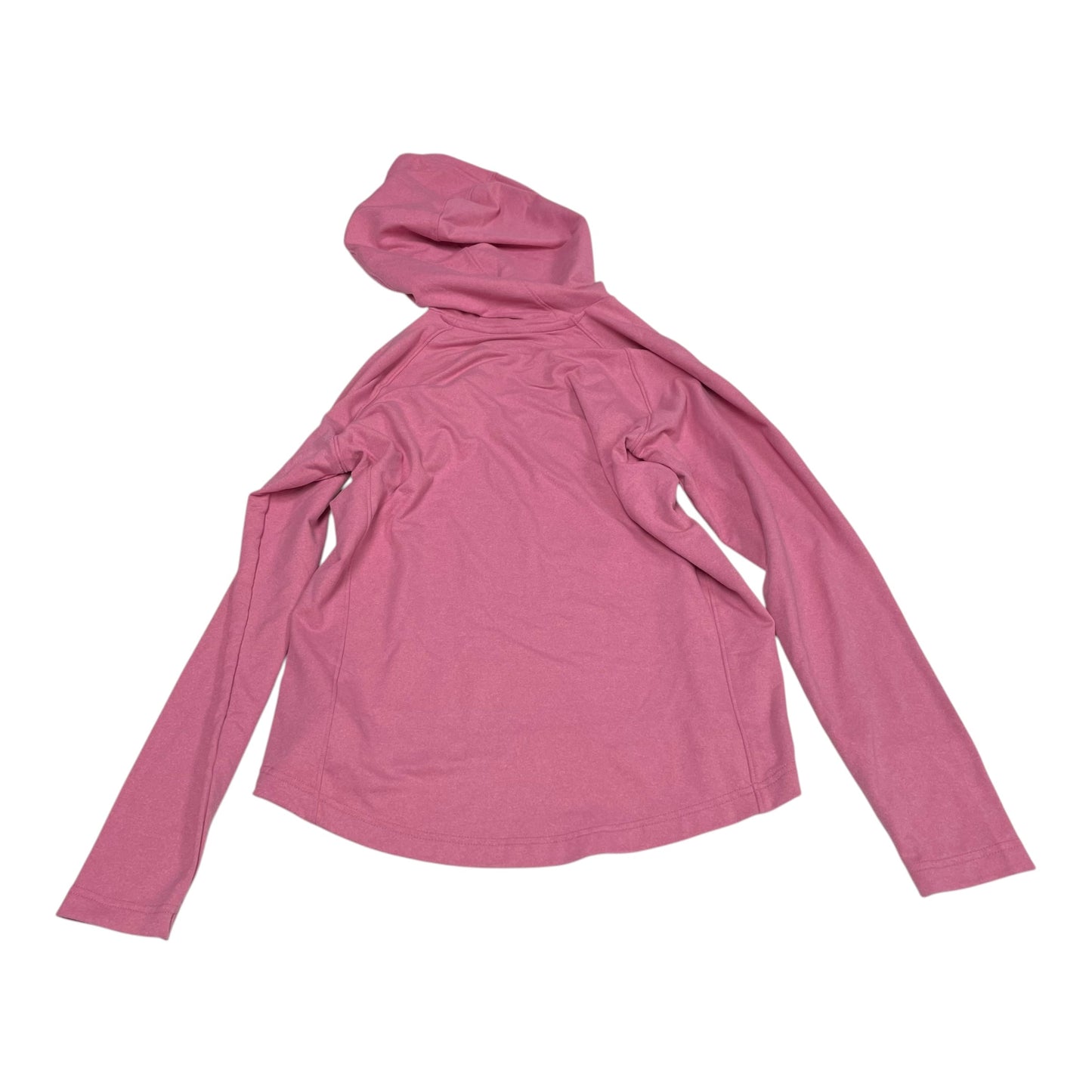 Athletic Top Long Sleeve Hoodie By Helly Hansen In Pink, Size: S