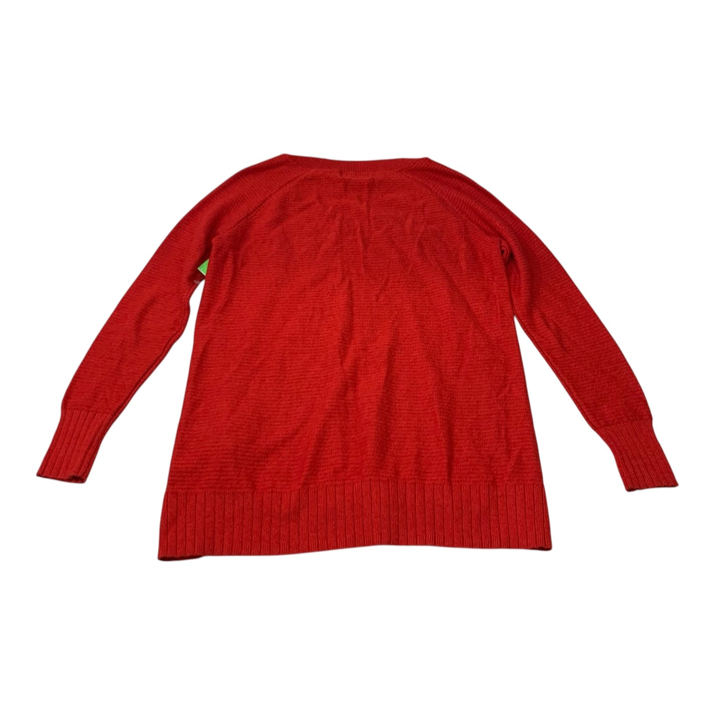 Top Long Sleeve Basic By Old Navy In Red, Size: S