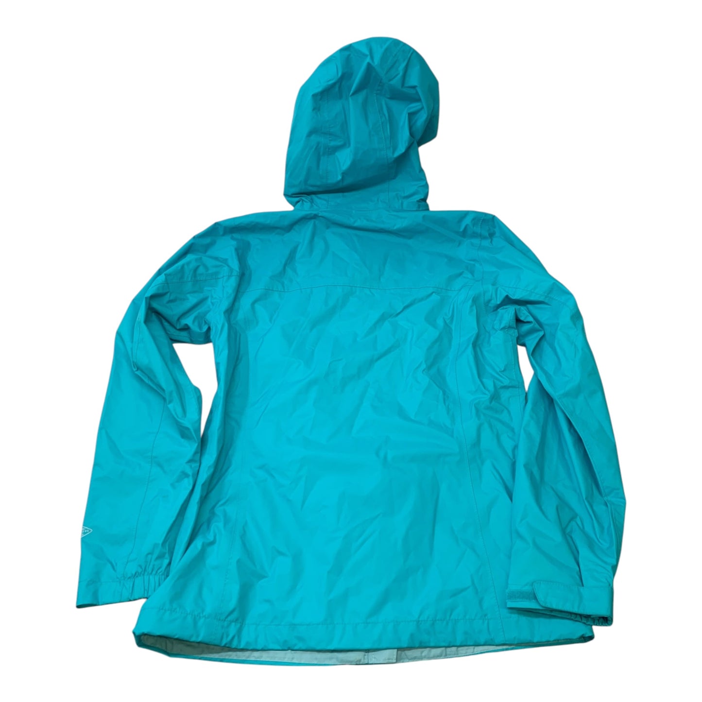 Coat Raincoat By Columbia In Aqua, Size: Xs