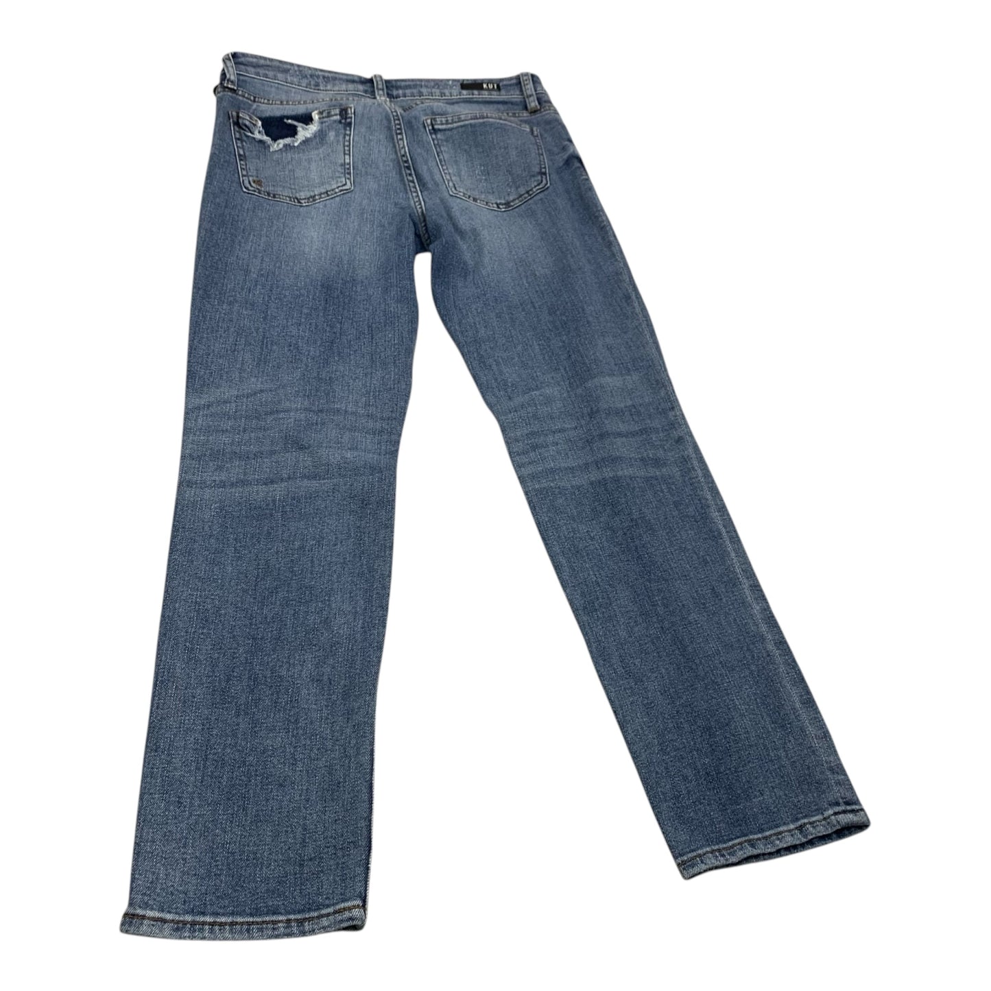 Jeans Boyfriend By Kut In Blue Denim, Size: 6