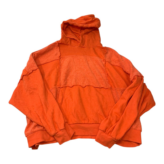 Sweatshirt Hoodie By Aerie In Orange, Size: L