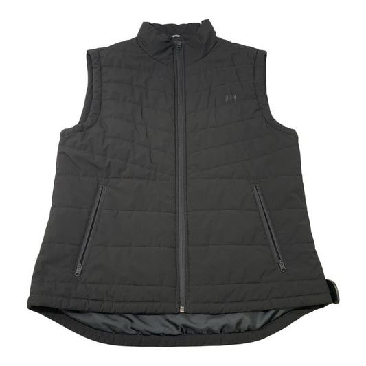 Vest Puffer & Quilted By Dkny In Black, Size: L