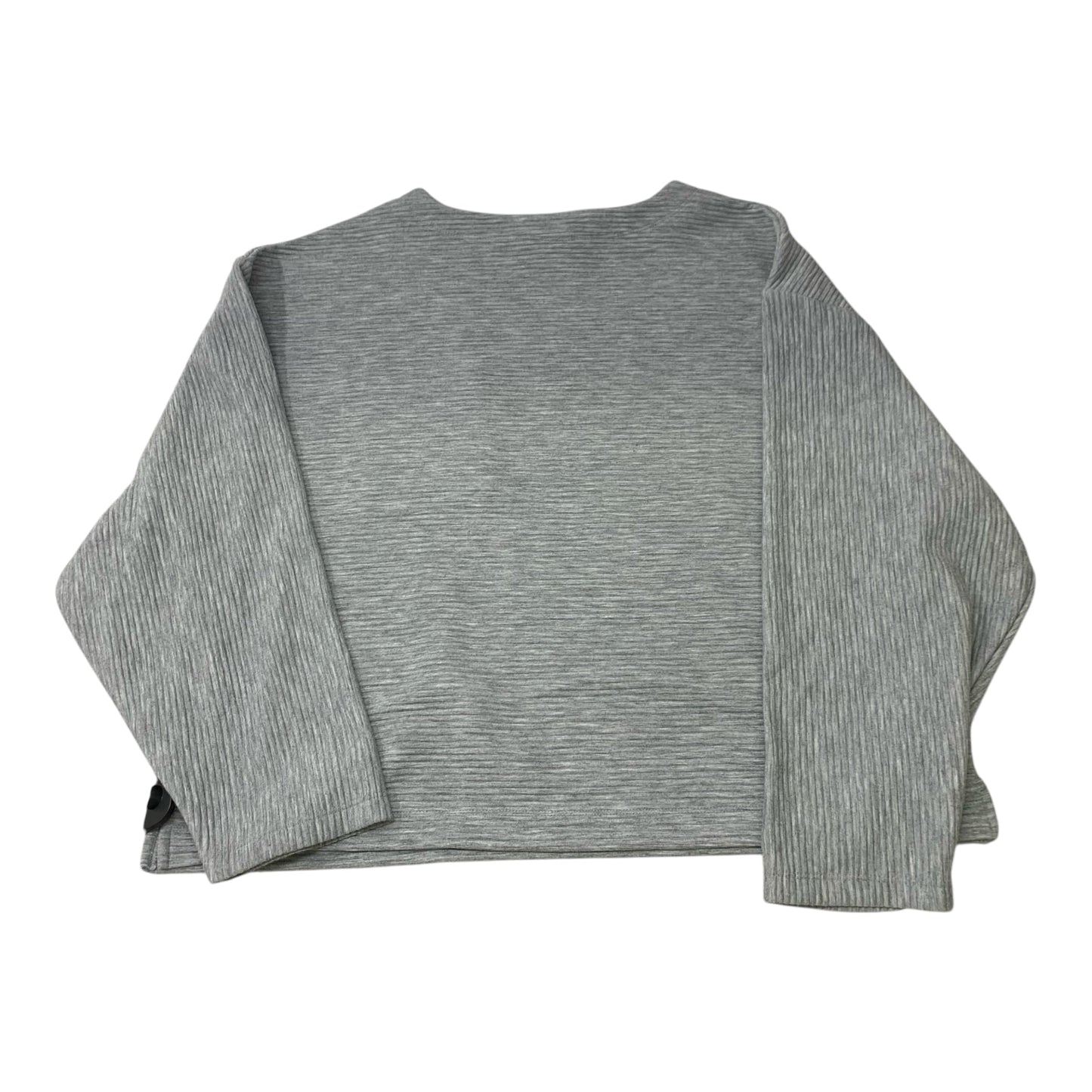 Top Long Sleeve By A New Day In Grey, Size: M