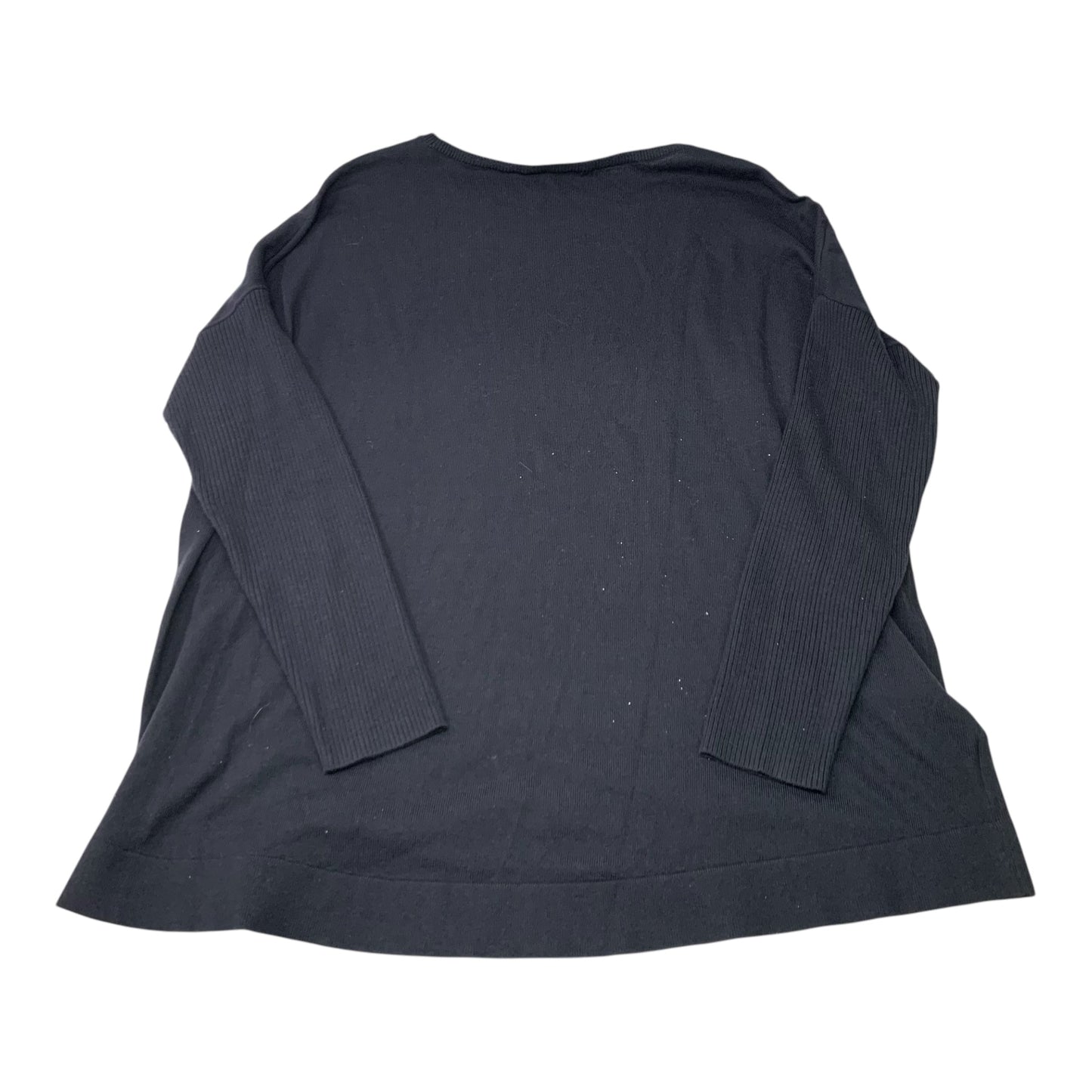 Top Long Sleeve Basic By Loft In Navy, Size: Xl