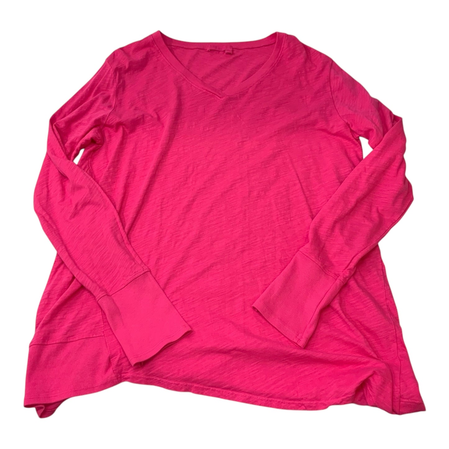 Tunic Long Sleeve By Fresh Produce In Pink, Size: Xl