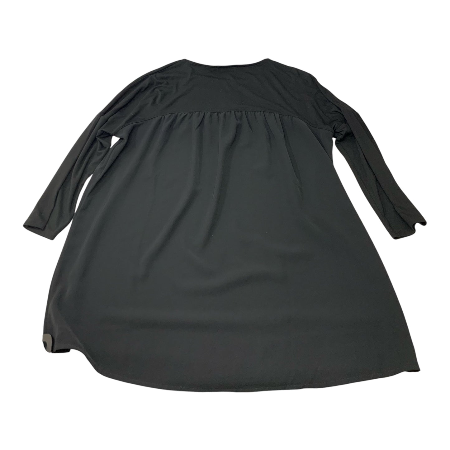 Blouse Long Sleeve By J. Jill In Black, Size: L