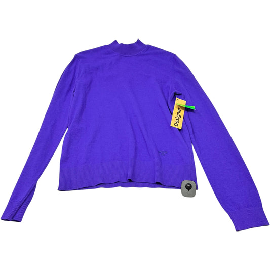 Top Long Sleeve Designer By Tory Burch In Purple, Size: M