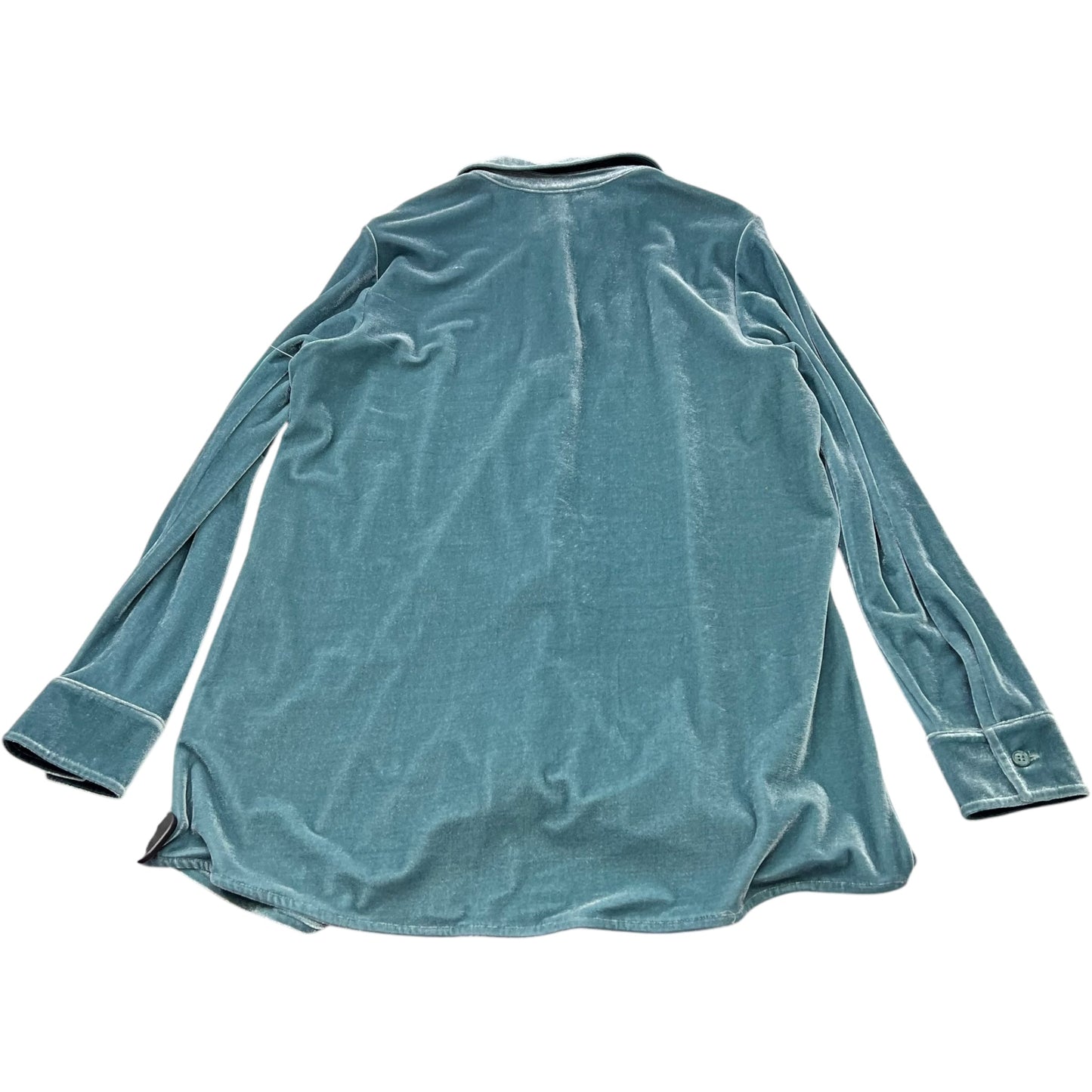 Top Long Sleeve By Soft Surroundings In Blue, Size: Xs