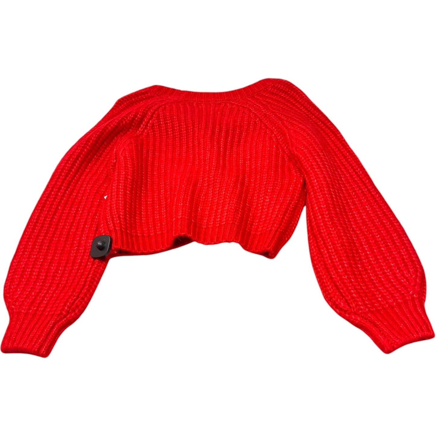 Sweater Cardigan By Jessica Simpson In Red, Size: S